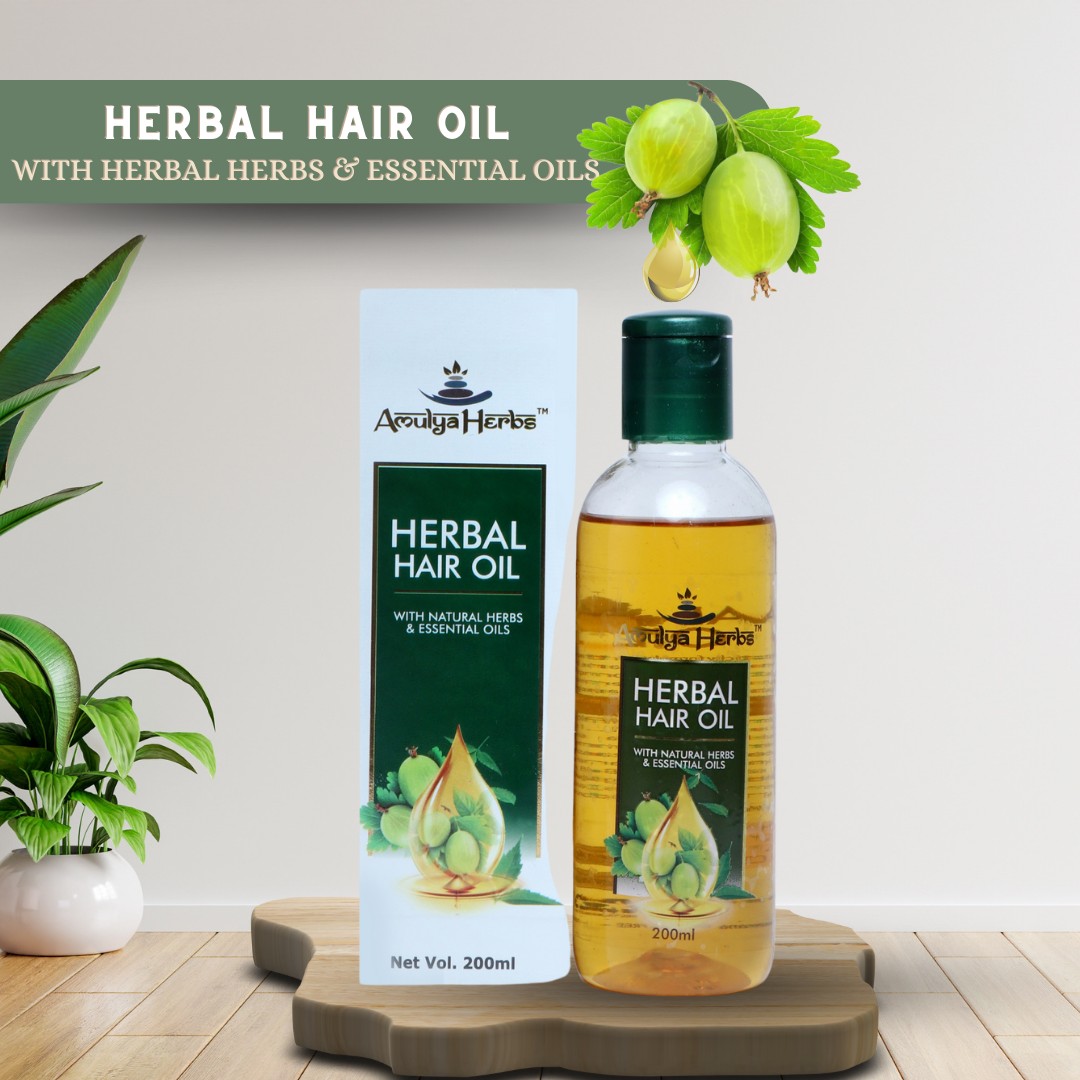 Herbal hair store oil