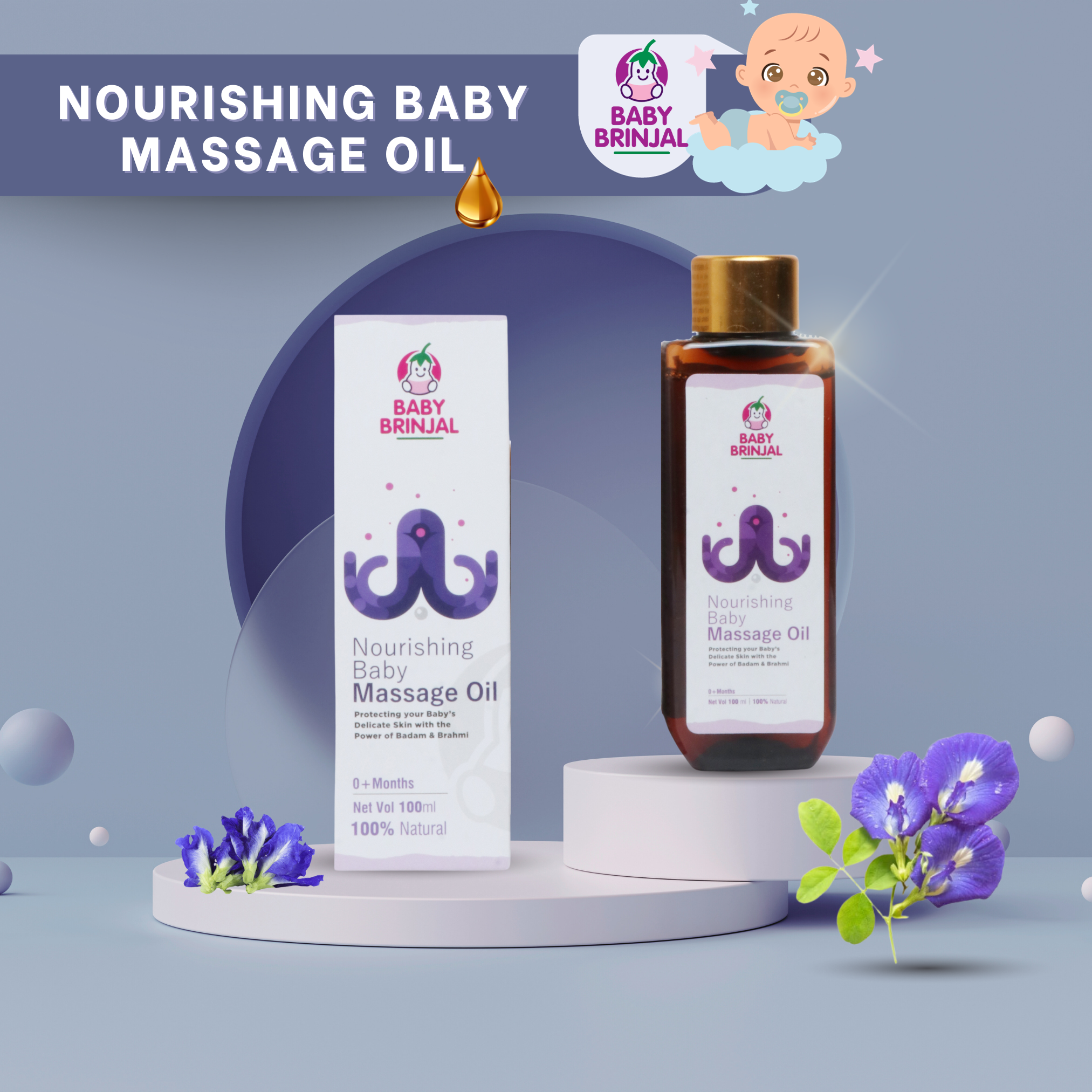 BB10002-NOURISHING BABY MASSAGE OIL