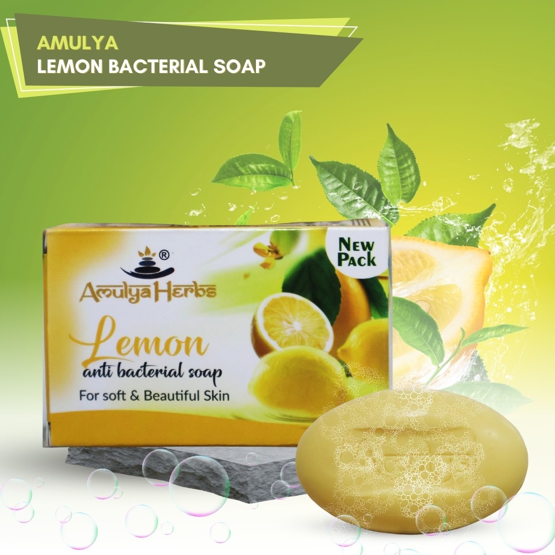 FC10017-AMULYA LEMON BACTERIAL SOAP