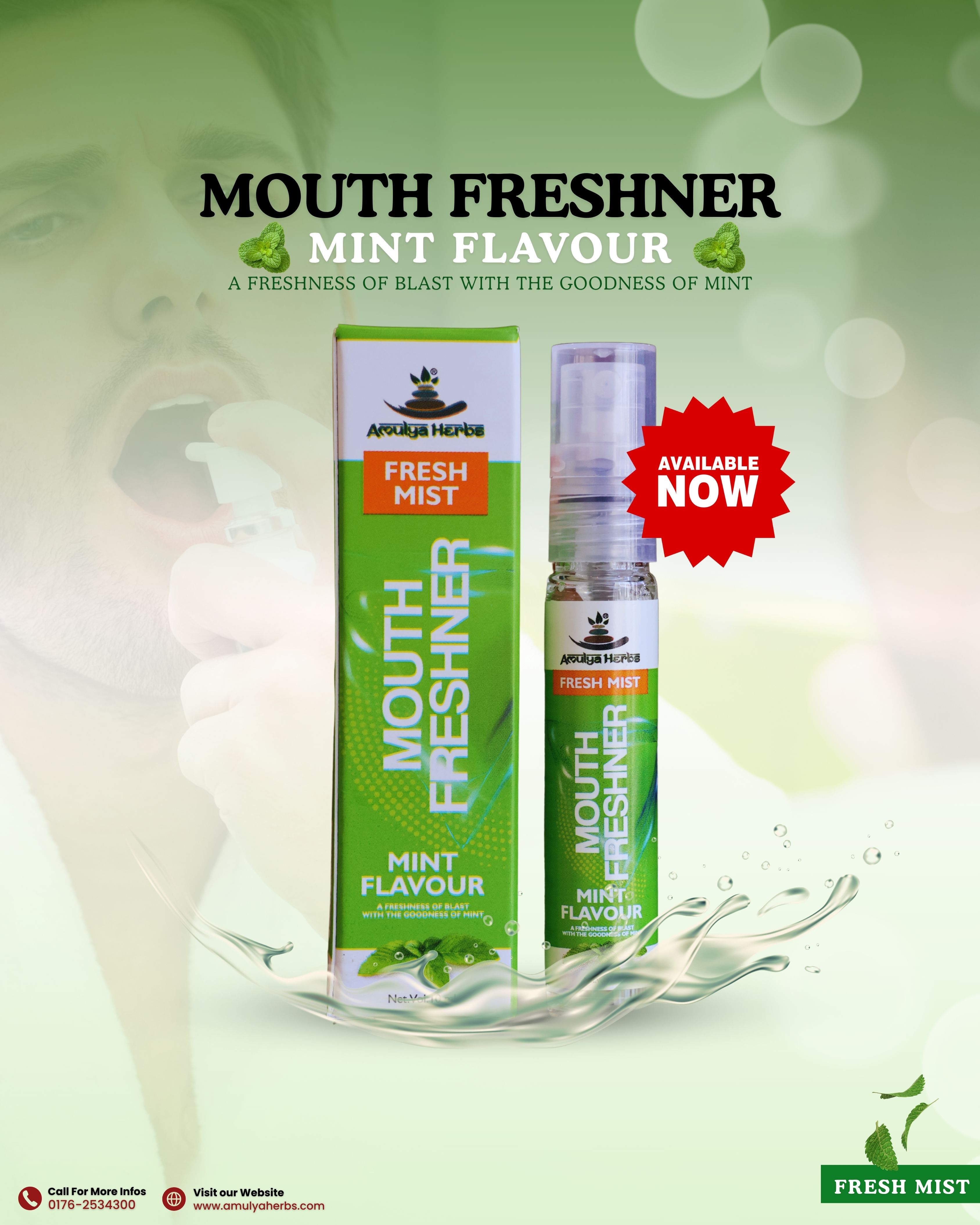 HC10172-MOUTH FRESHNER MINT 
